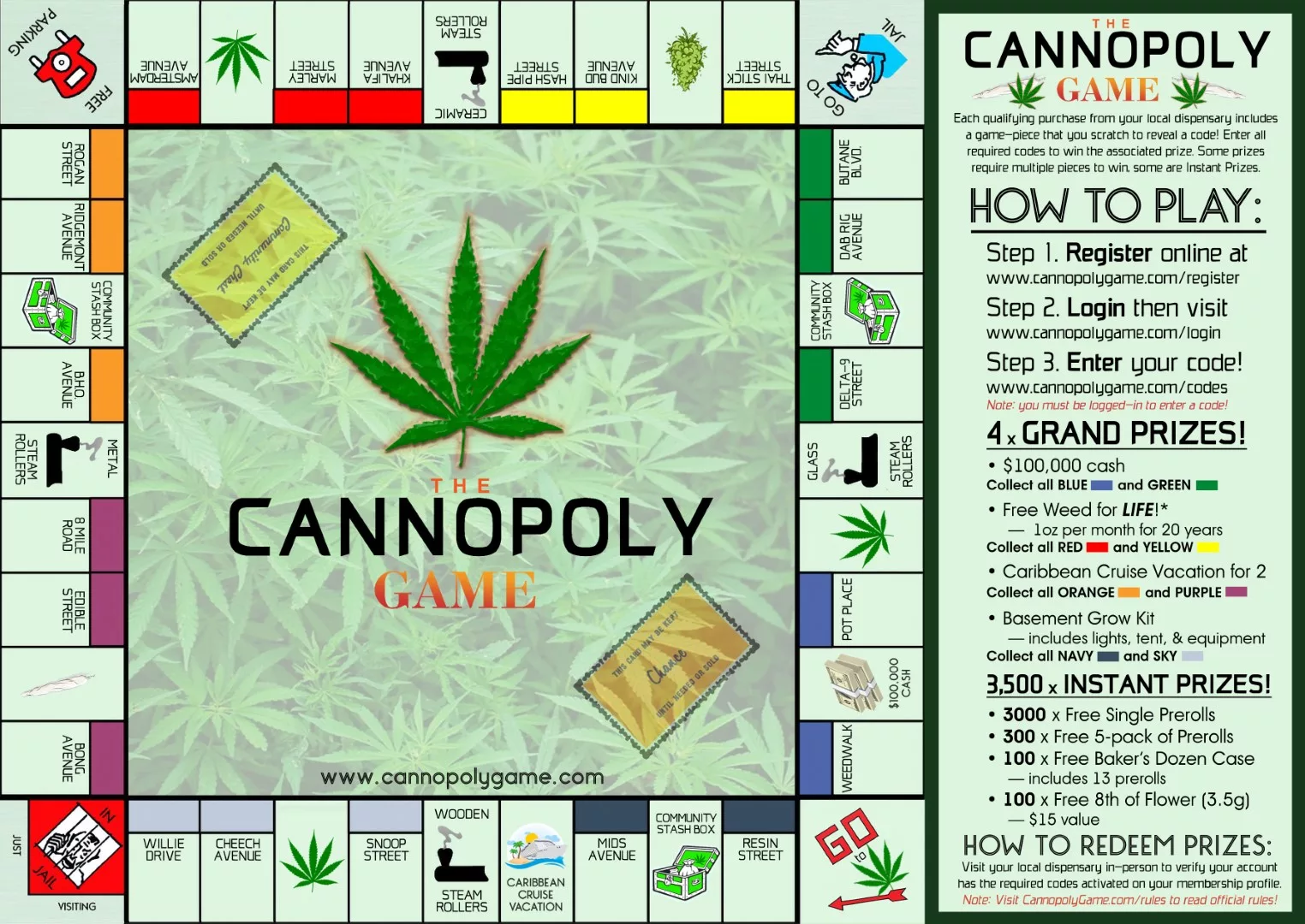 CANNOPOLY WITH RULES