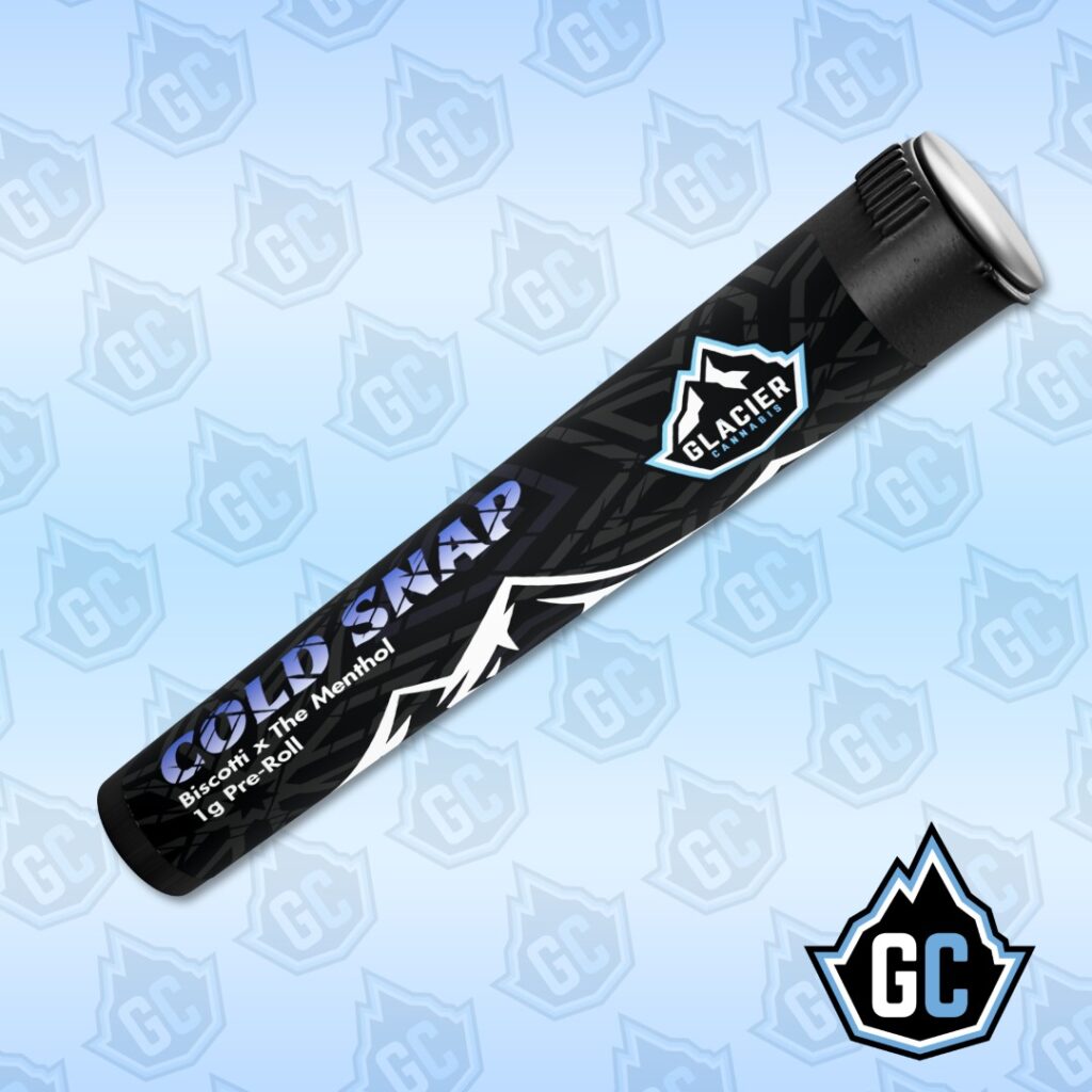 Glacier Pre-Roll Cold Snap newbg (Large) Glacier Pre-Roll Cold Snap newbg (Large)