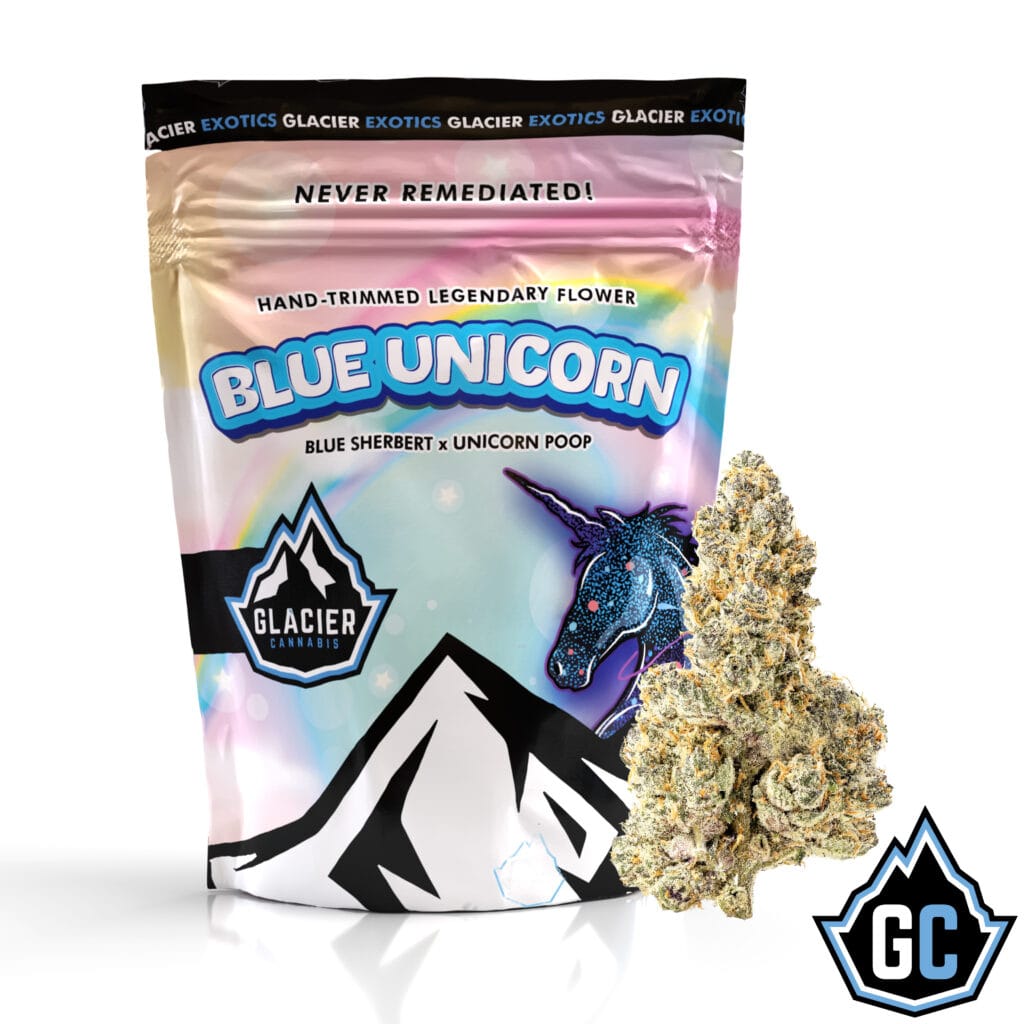 glacier blue unicorn nr 8th prepack nug