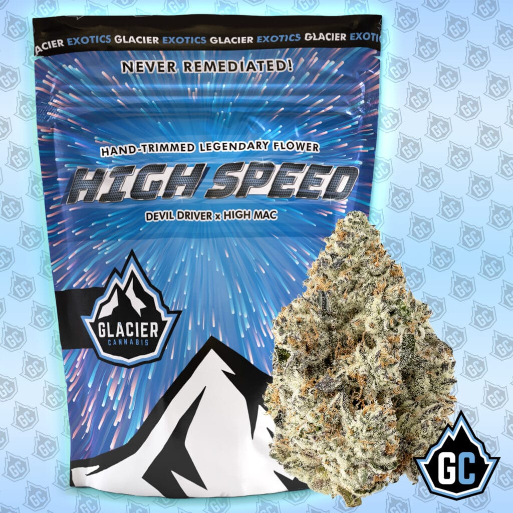 glacier high speed 8th prepack with nug