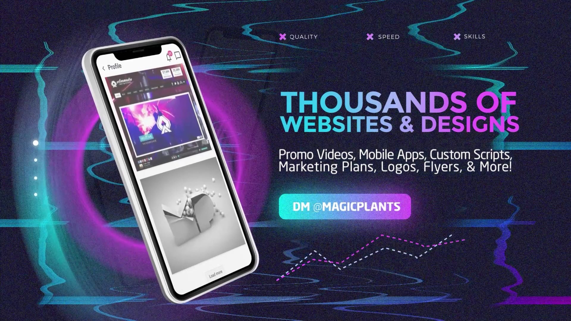 MAGIC PLANTS - CREATIVE DESIGN STUDIO